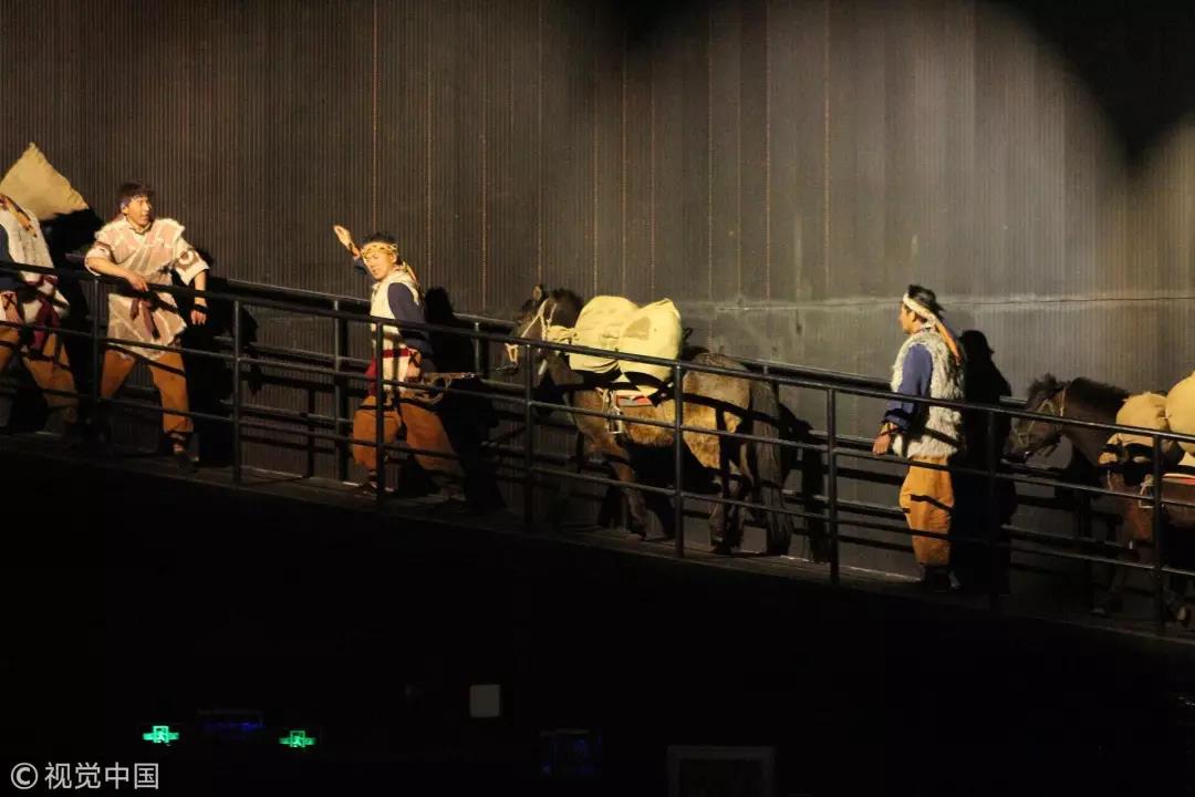 2018年3月28日，云南丽江，歌舞剧《丽江千古情》 / 视觉中国